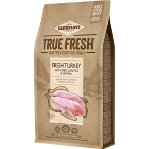 TRUE FRESH TURKEY f/Adult dogs 1,4 kg / 4 kg / 11,4 kg