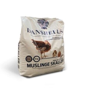 Hønseskaller Grov 1,0, 15 kg