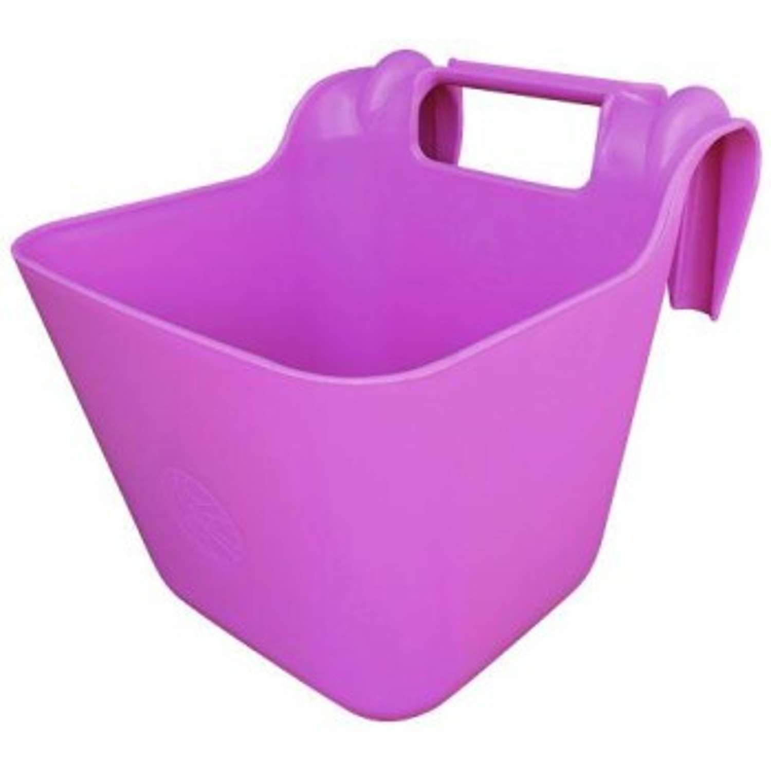 Transportkrybbe pink/grøn/sort 13,5 l - Pink - 13,5 l
