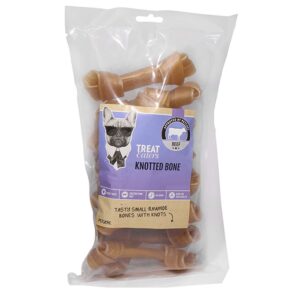 TE Knotted Bone Natural 12 pcs