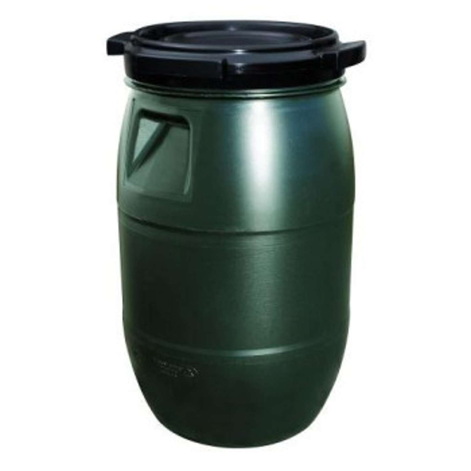 Fodertønde grøn med skruelåg 30, 60 eller 120 ltr - 30 ltr