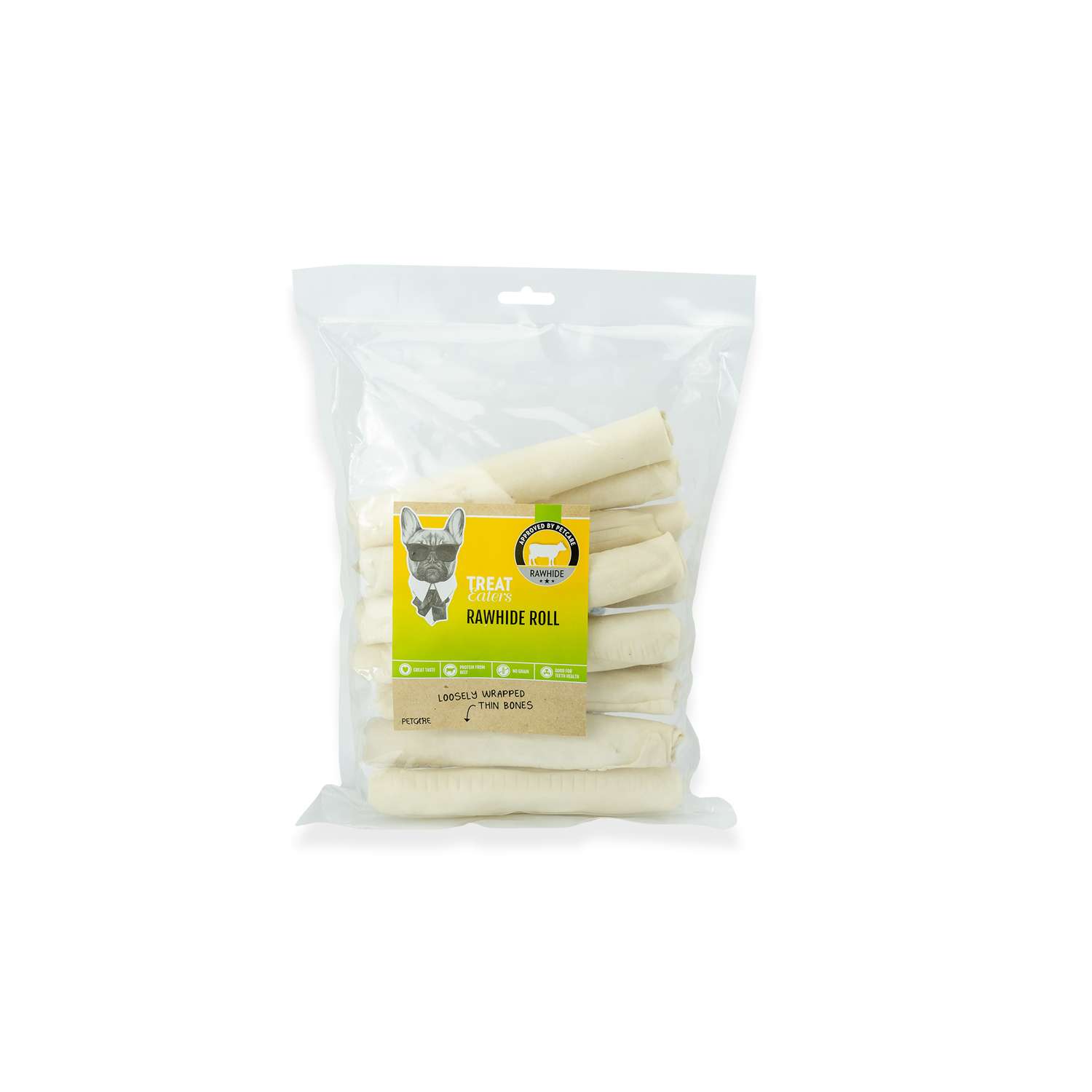 Retriver roll 17x3 cm 10-pack ca400g - Hundesnacks / Godbidder