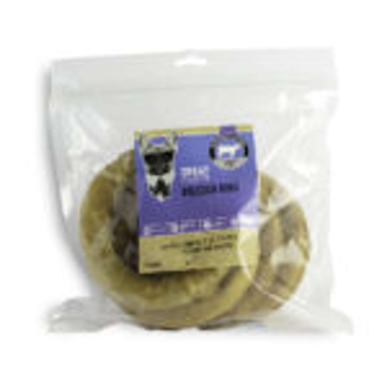 TE Pressed Ring Natural 15 cm 4 pcs - Hundesnacks / Godbidder