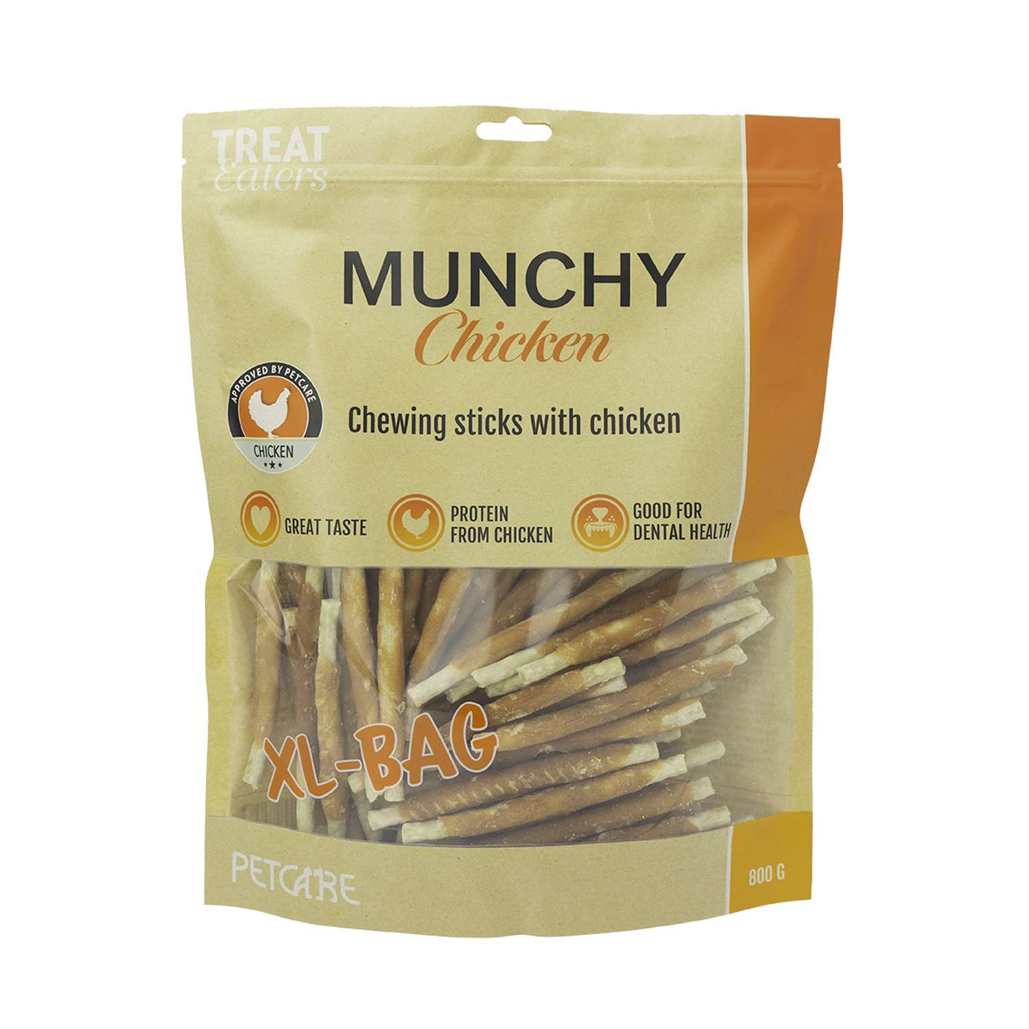 TE Munchy w. Chicken 800g - Hundesnacks / Godbidder