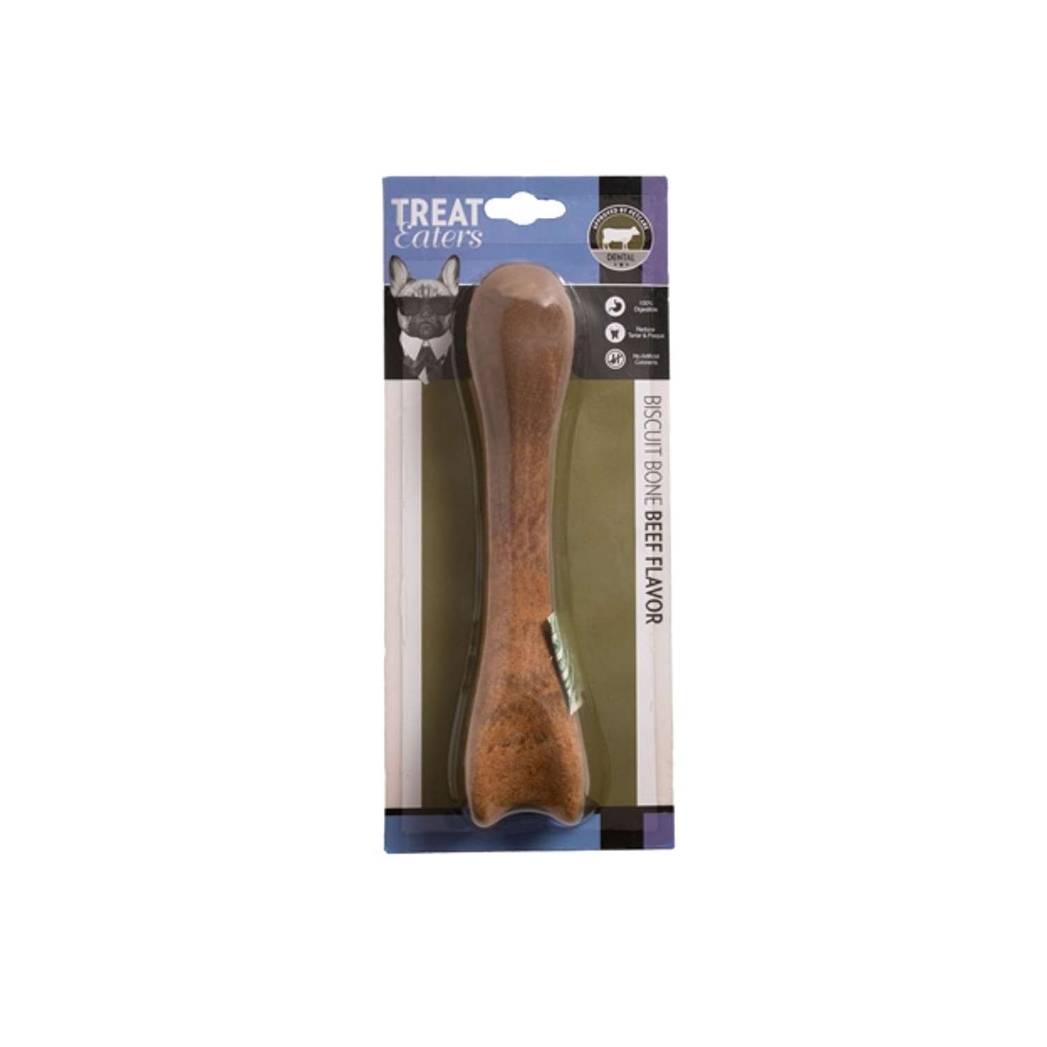 TE Bisquit bone beef - L - beef 22 cm - Hundesnacks / Godbidder