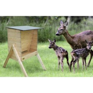 Foderautomat til råvildt