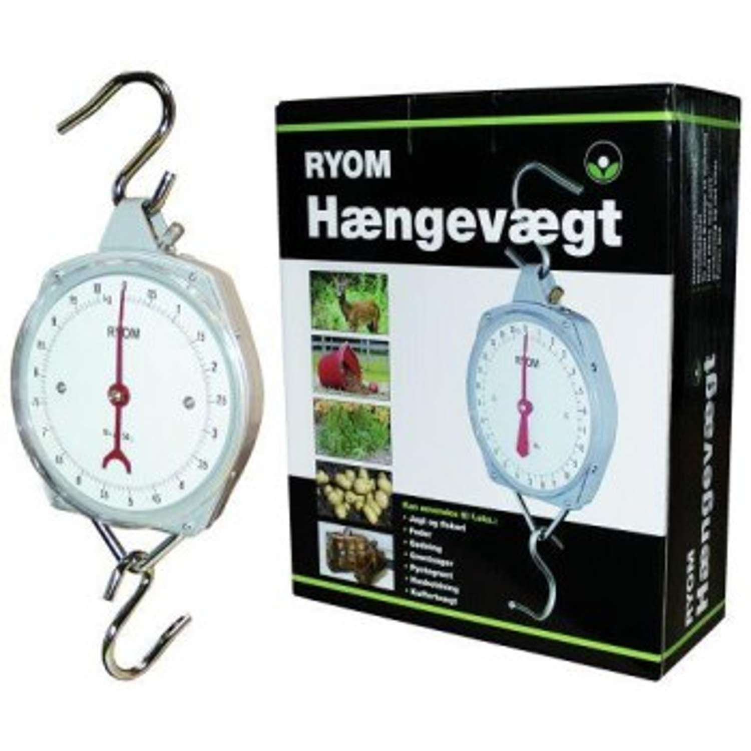 Fodervægt Ryom 10, 25 eller 50 kg. - 10 kg