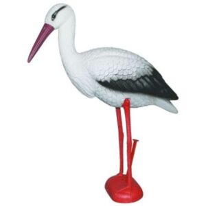 Skræmmer Stork - Plast  H:78 cm