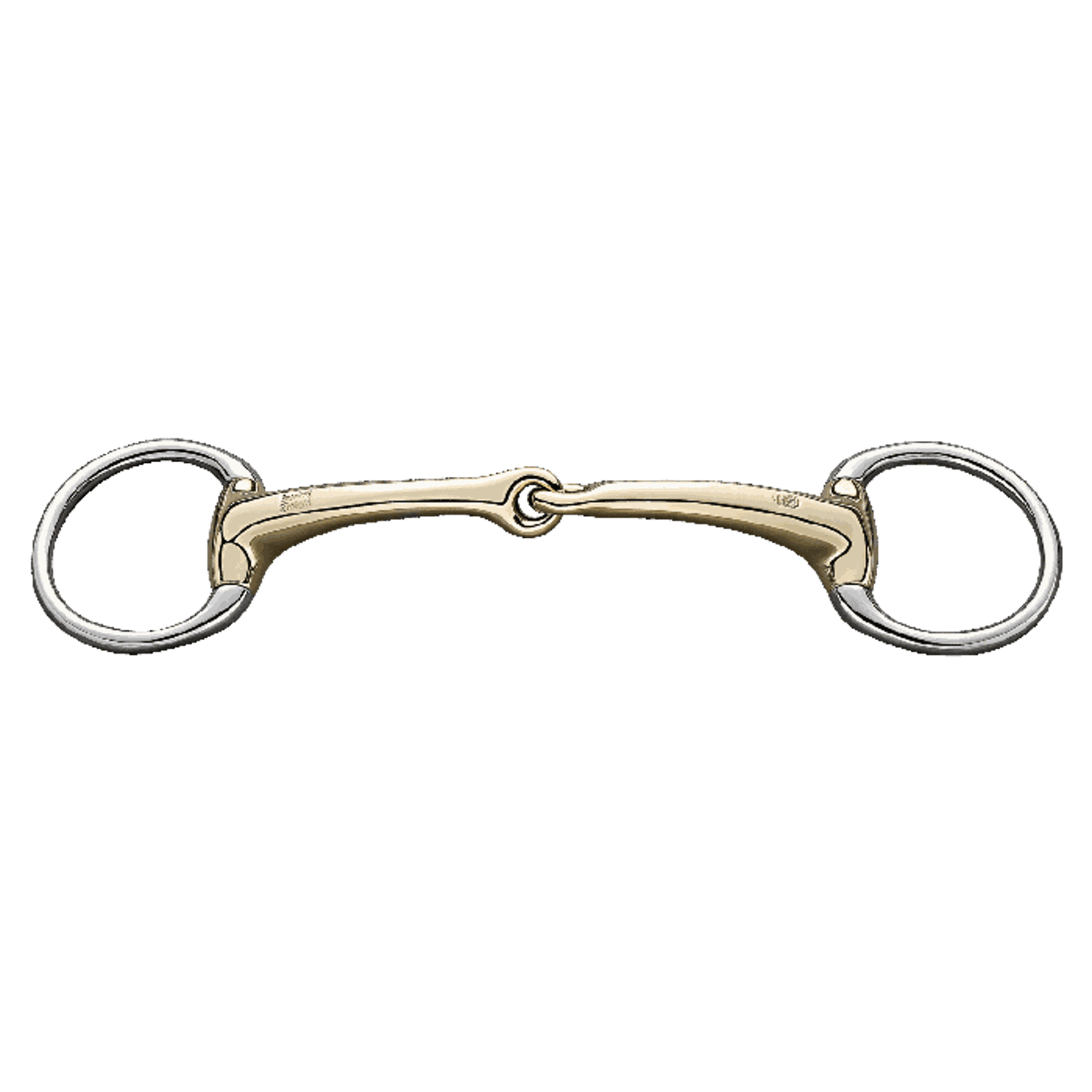 Dynamic RS Eggbutt bradoon 14 mm single jointed - Sensogan - 125 mm