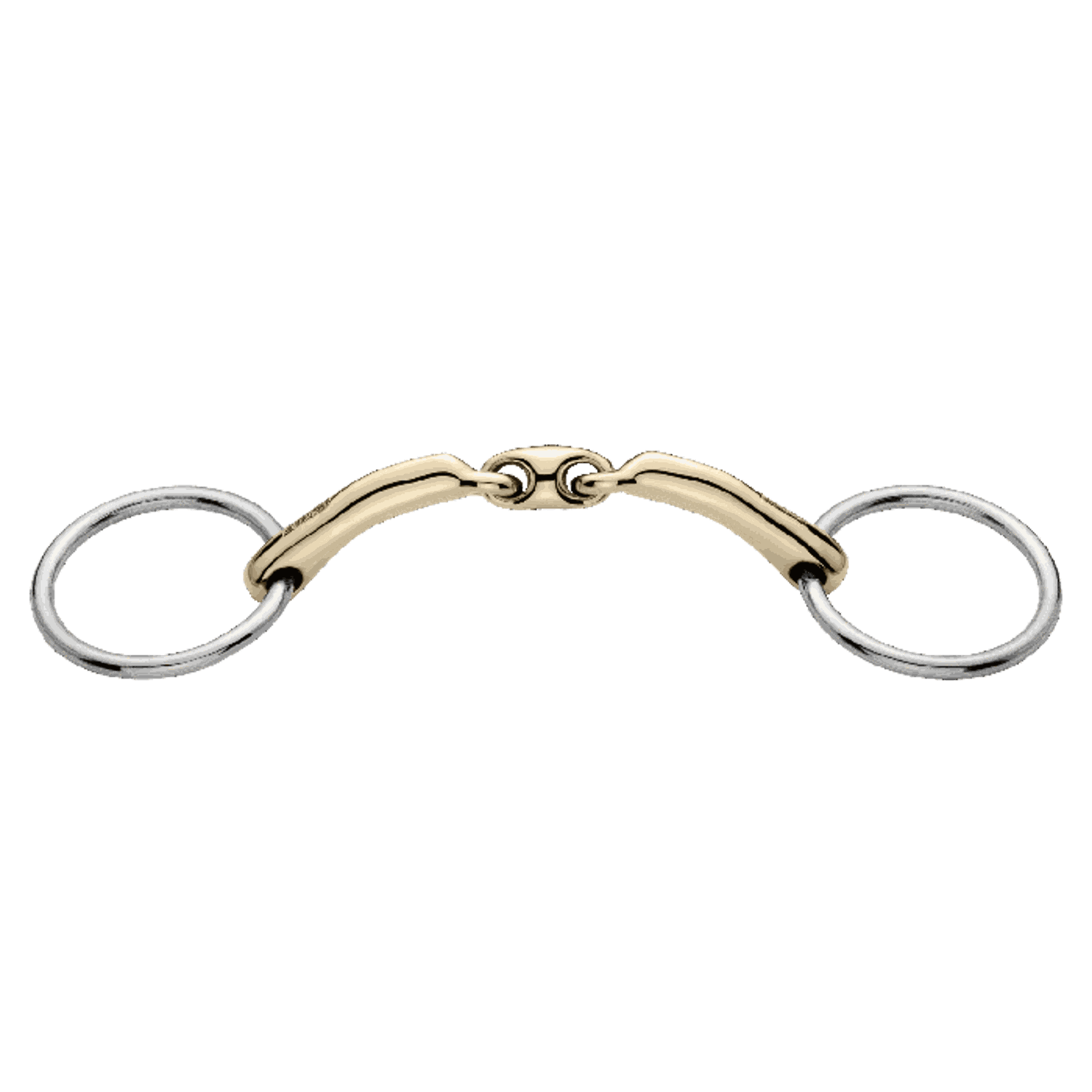 Novocontact bradoon 12 mm double jointed - Sensogan - 135 mm