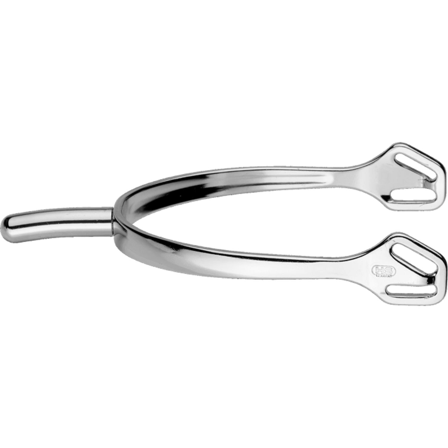 ULTRA fit spurs with Balkenhol fastening - Stainless steel, 35 mm - rounded / flat - Neck size 35 mm