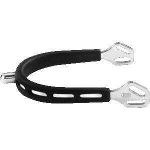 ULTRA fit EXTRA GRIP spurs with Balkenhol fastening - Stainless steel, 15 mm rounded