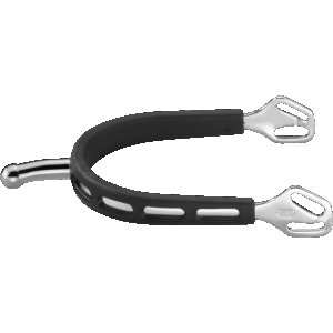 ULTRA fit EXTRA GRIP spurs with Balkenhol fastening - Stainless steel, 30 mm ball-shaped