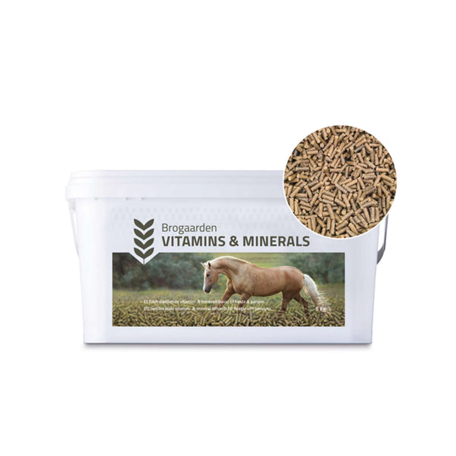 Brogaarden Vitamins & Minerals - 5 kg - Hestefoder