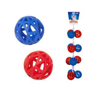 Gummibolde på stribe - 12 stk. Ø 9 cm.
