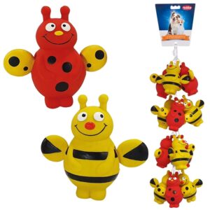 Bidelegetøj til hund - Latex bi 12,5 cm