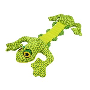 Nylon frø med reb 43 cm