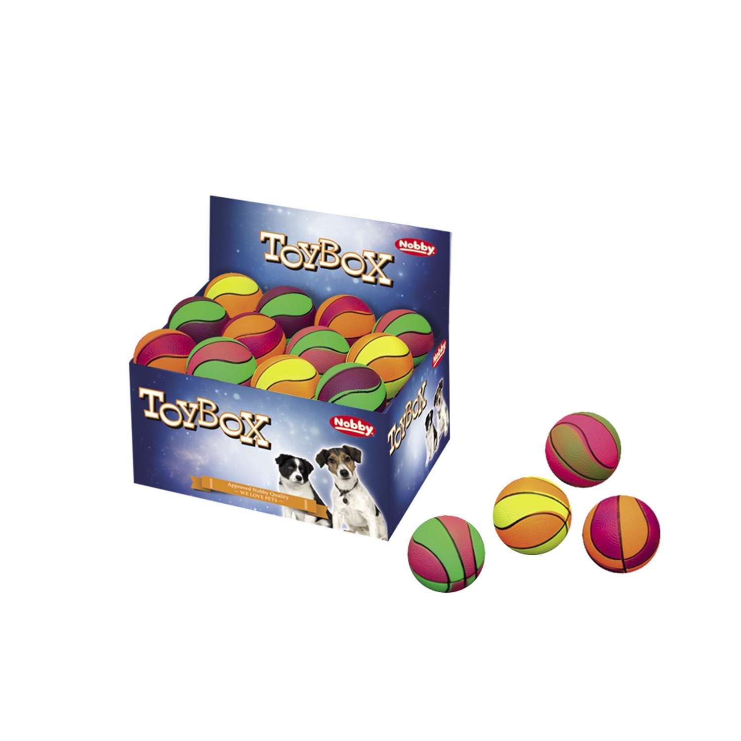 Foam Gummi Basketbolde - Hundelegetøj
