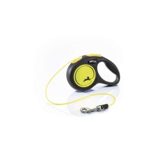 Flexi New Classic XS, neon 3 meter snor