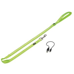 Hundesnor FLASH MESH neon gul M-L: L120 cm w25 mm