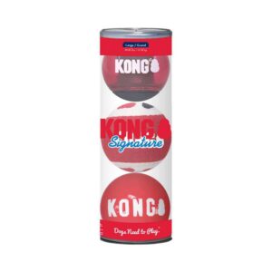 KONG Signatur bolde 3 pk. Large Mix