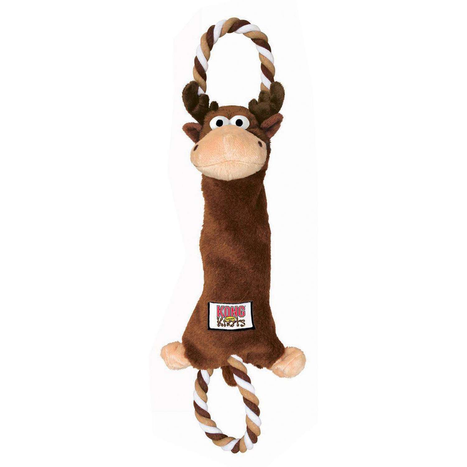 KONG Tugger Knots Moose - Hundelegetøj