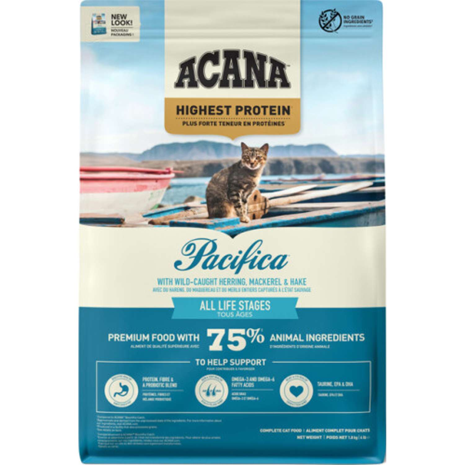 ACANA CAT Highest Protein Pacifica - 1,8 kg - Kattemad