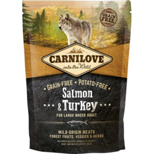 Laks & kalkun for Large Breed Adult 1,5 kg / 4 kg / 12 kg