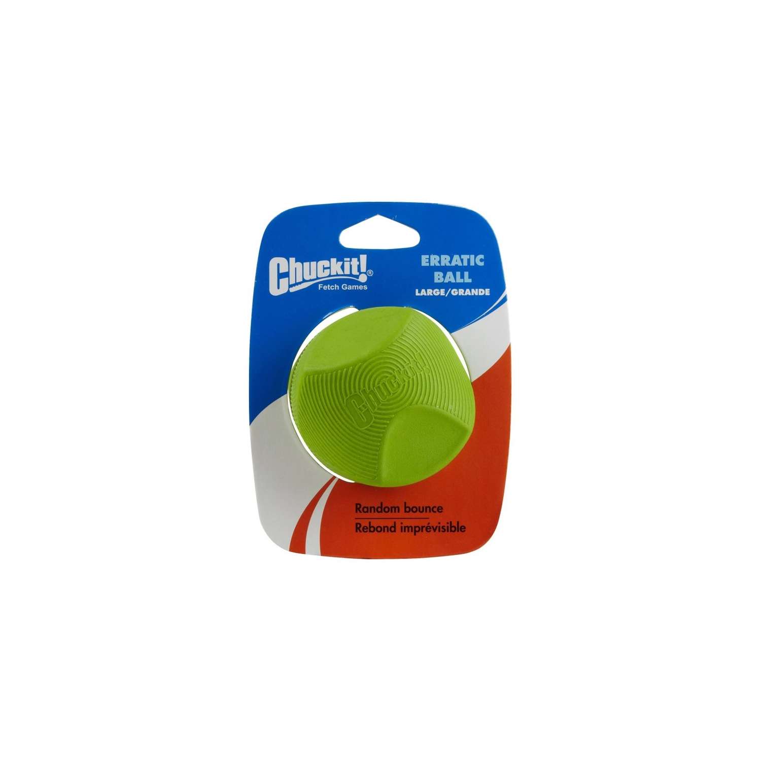 Chuckit Erratic Ball - Green - L - Hundelegetøj