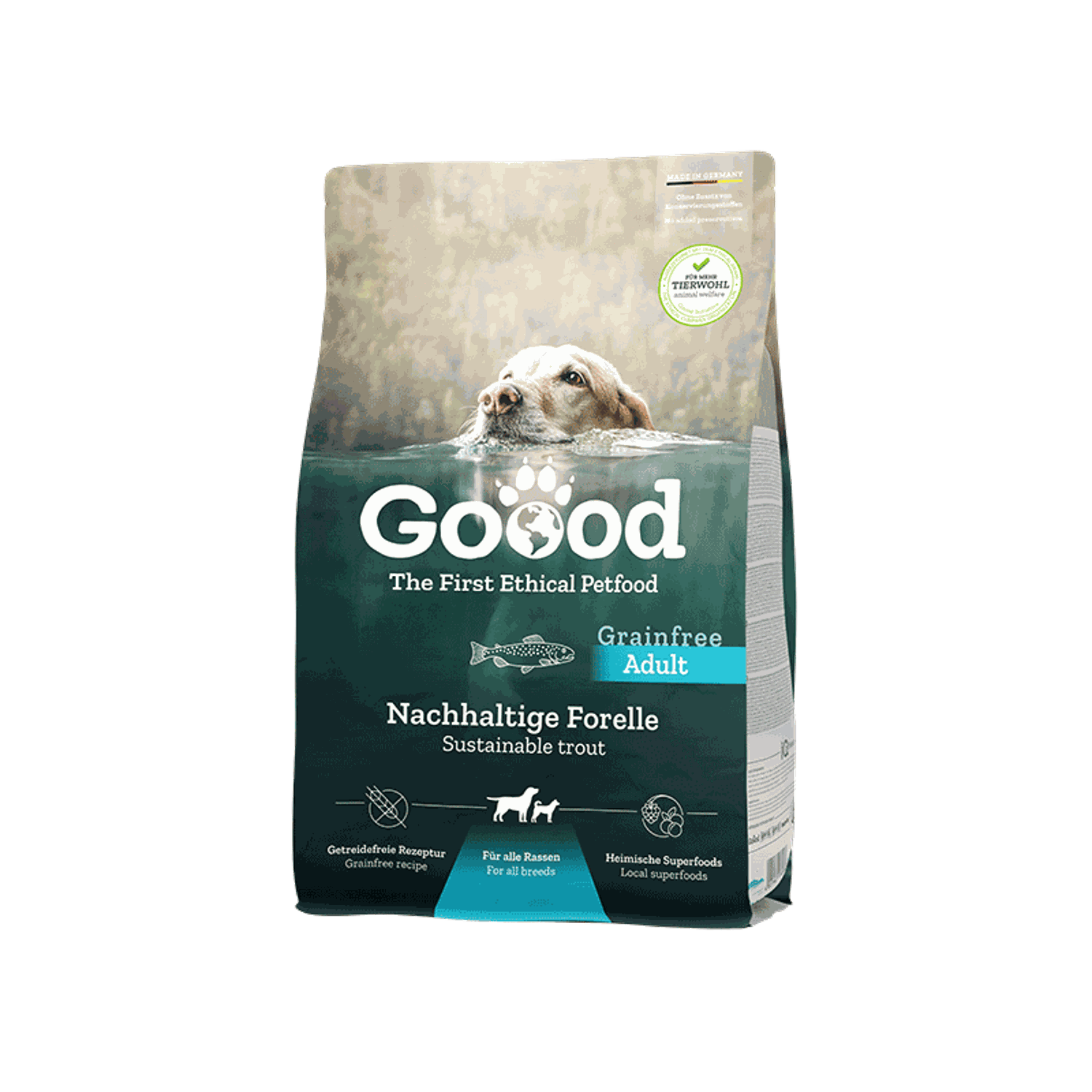 GOOOD Adult Hundefoder - Ørred - 6 x 300 g