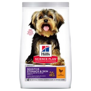 SP Canine Adult Sensitive Stomach & Skin Small&Mini Kylling 1.5kg