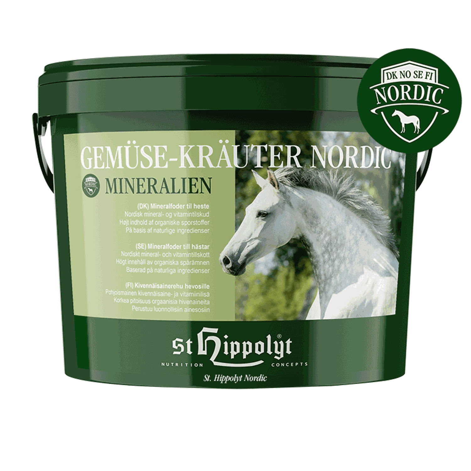 St. Hippolyt Gemüse-Kräuter-Mineralien Nordic - 25 kg