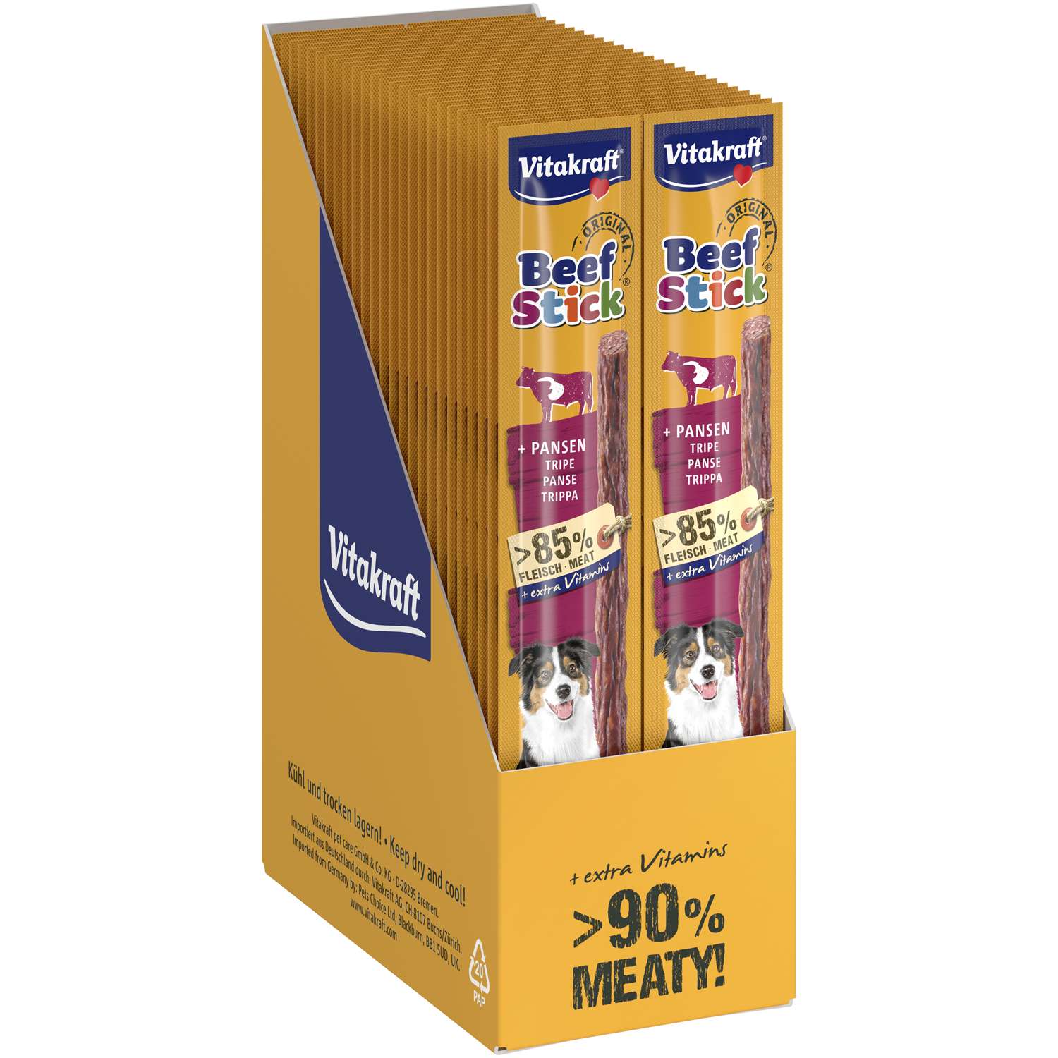 Beef-Stick Kallun - 50 stk - Hundesnacks / Godbidder