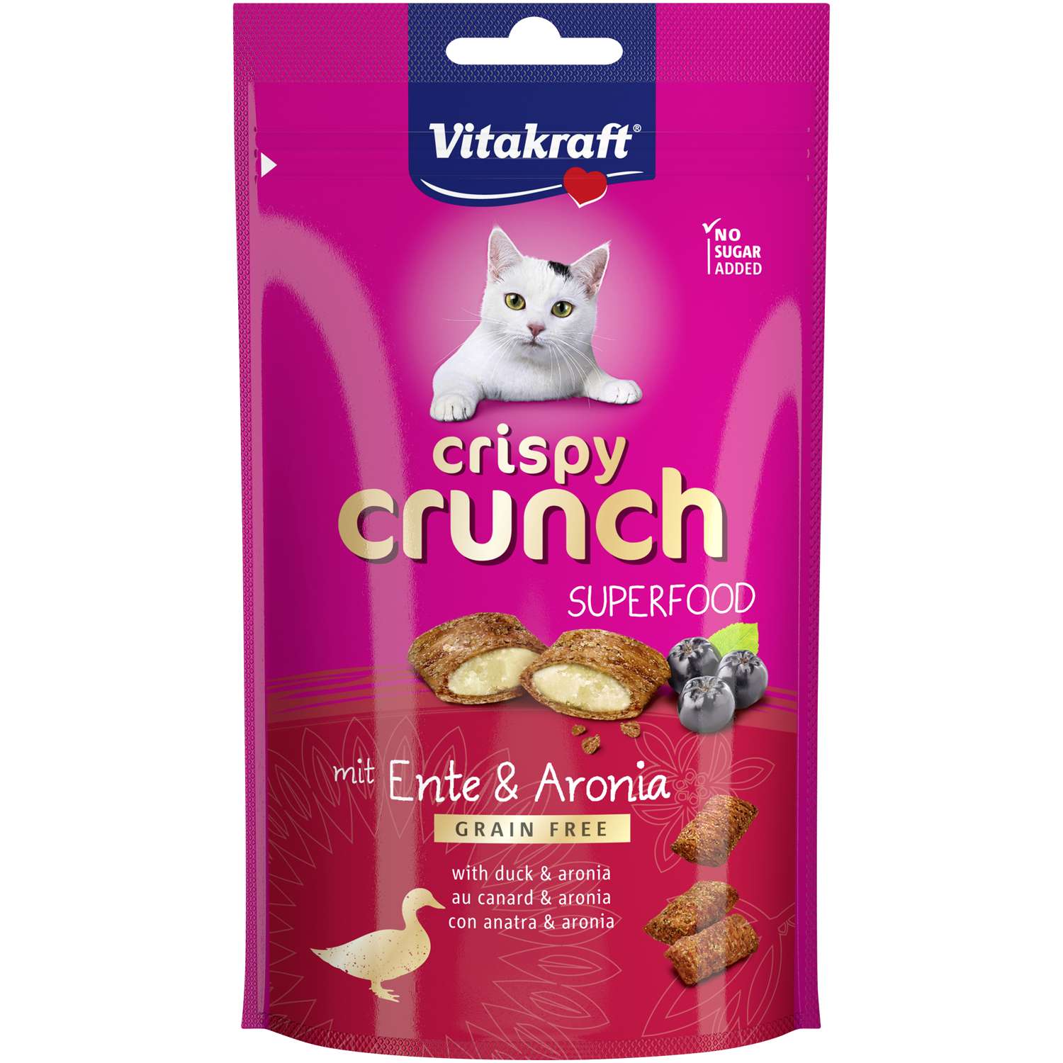 Crispy Crunch And & Aronia bær - Kattemad