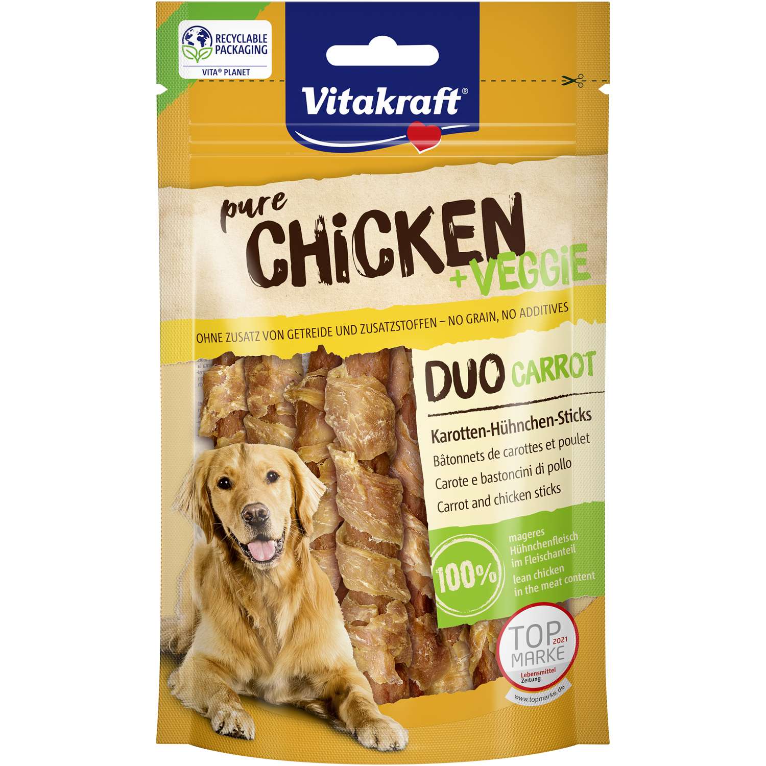 CHICKEN Veggie - Gulerod og kylling - Hundefoder