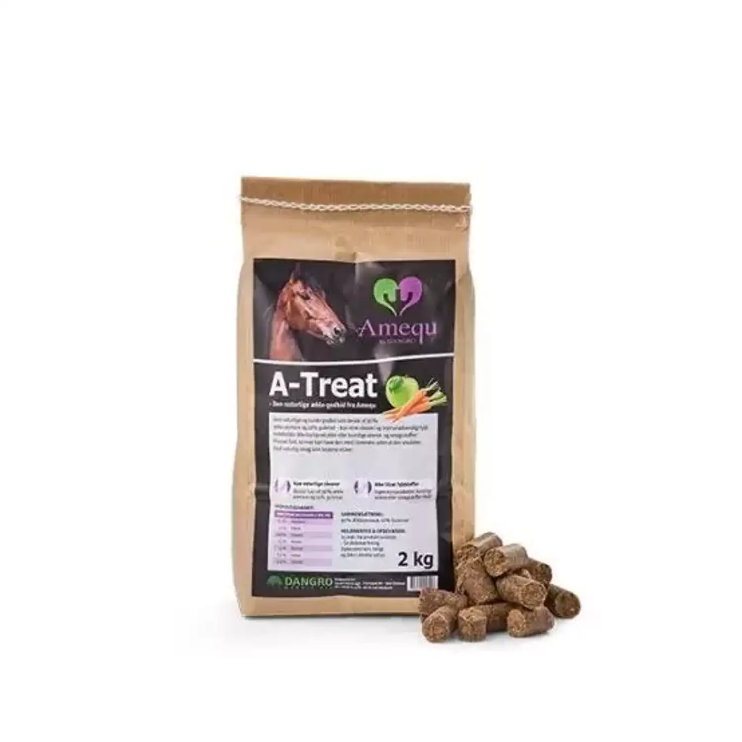 A-Treat med gulerod - Hestefoder
