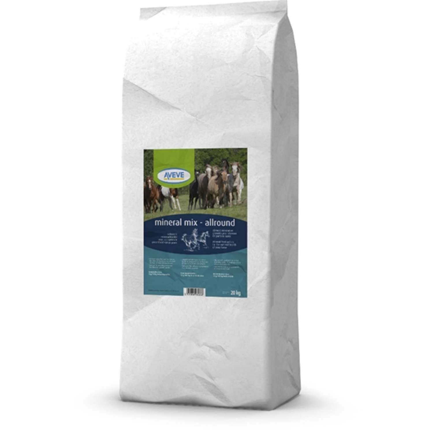 Aveve, Mineral Mix Basic/All Round 20 kg - Hestefoder