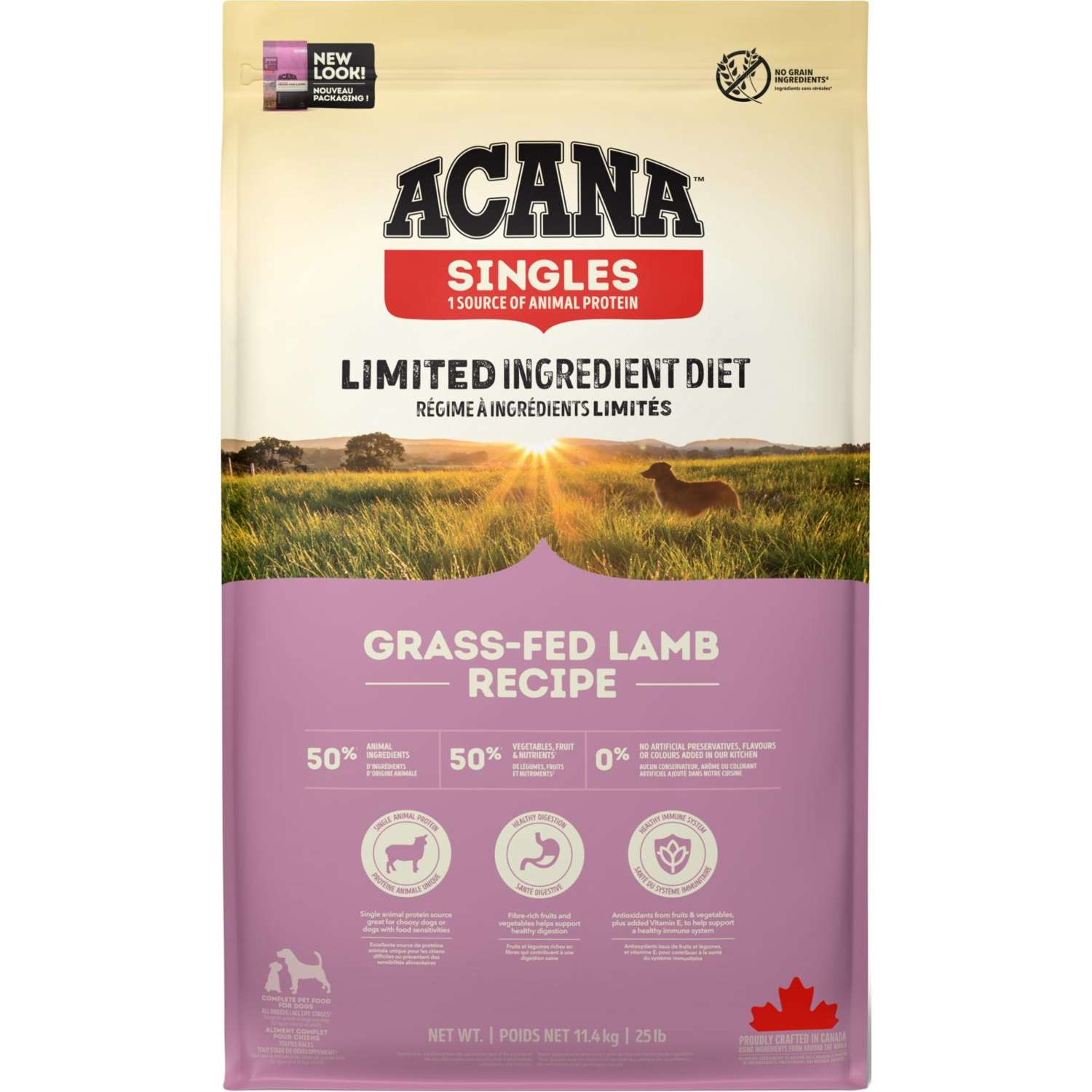 Acana Grass- Fed Lamb - 11,4 kg - Hundefoder