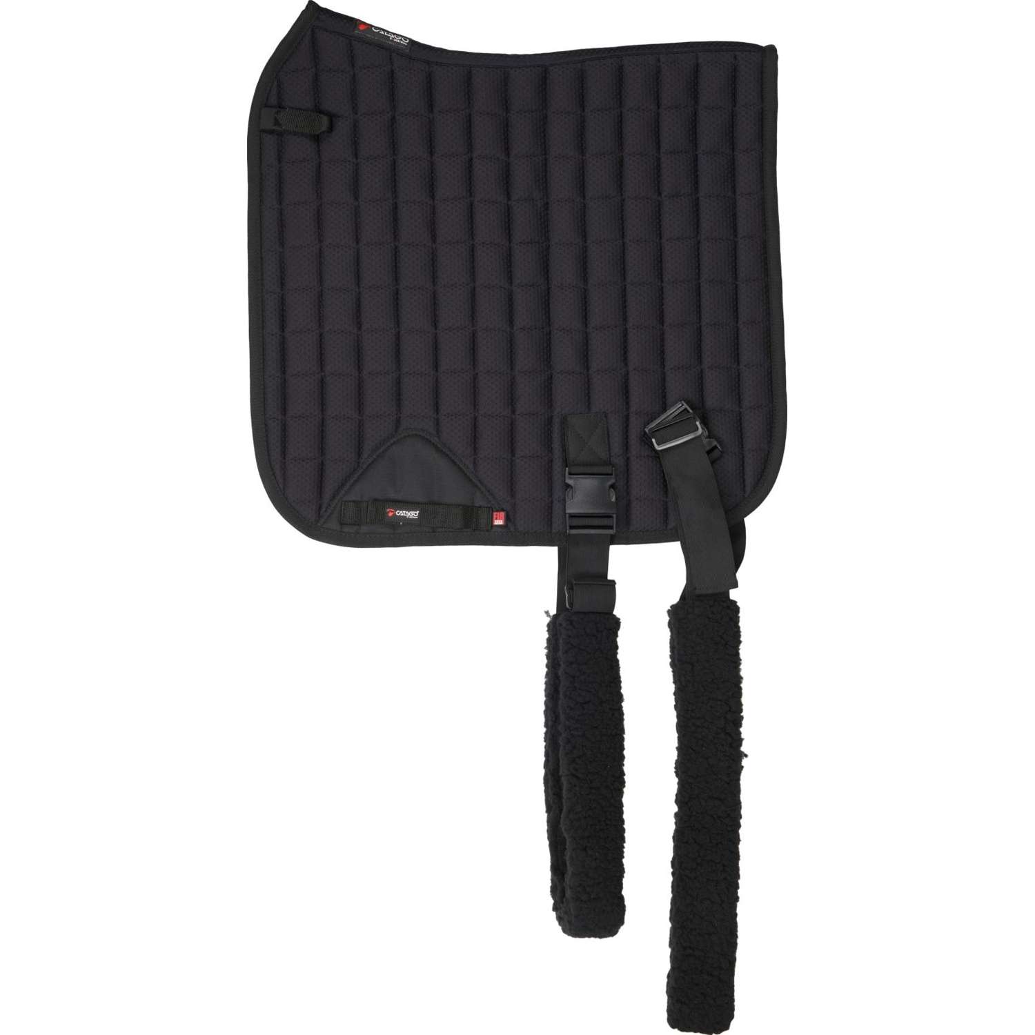 CATAGO FIR-TECH træningsschabrack med elastic - Black - Dressur - 16