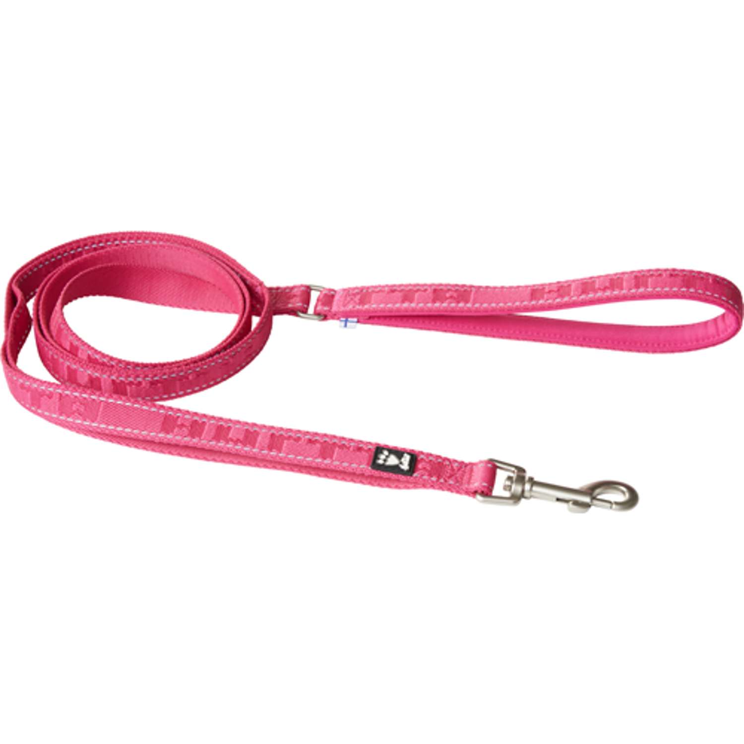 Hurtta ECO Casual reflekterende hundesnor - Pink - 180 cm/20 mm