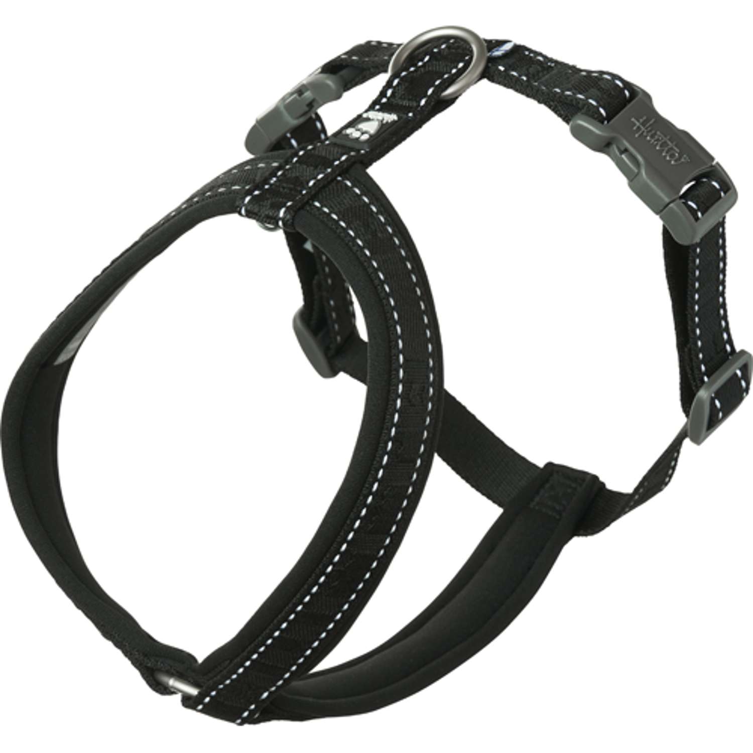 Hurtta ECO Casual Y-hundesele - Dark Grey - 70-80 cm