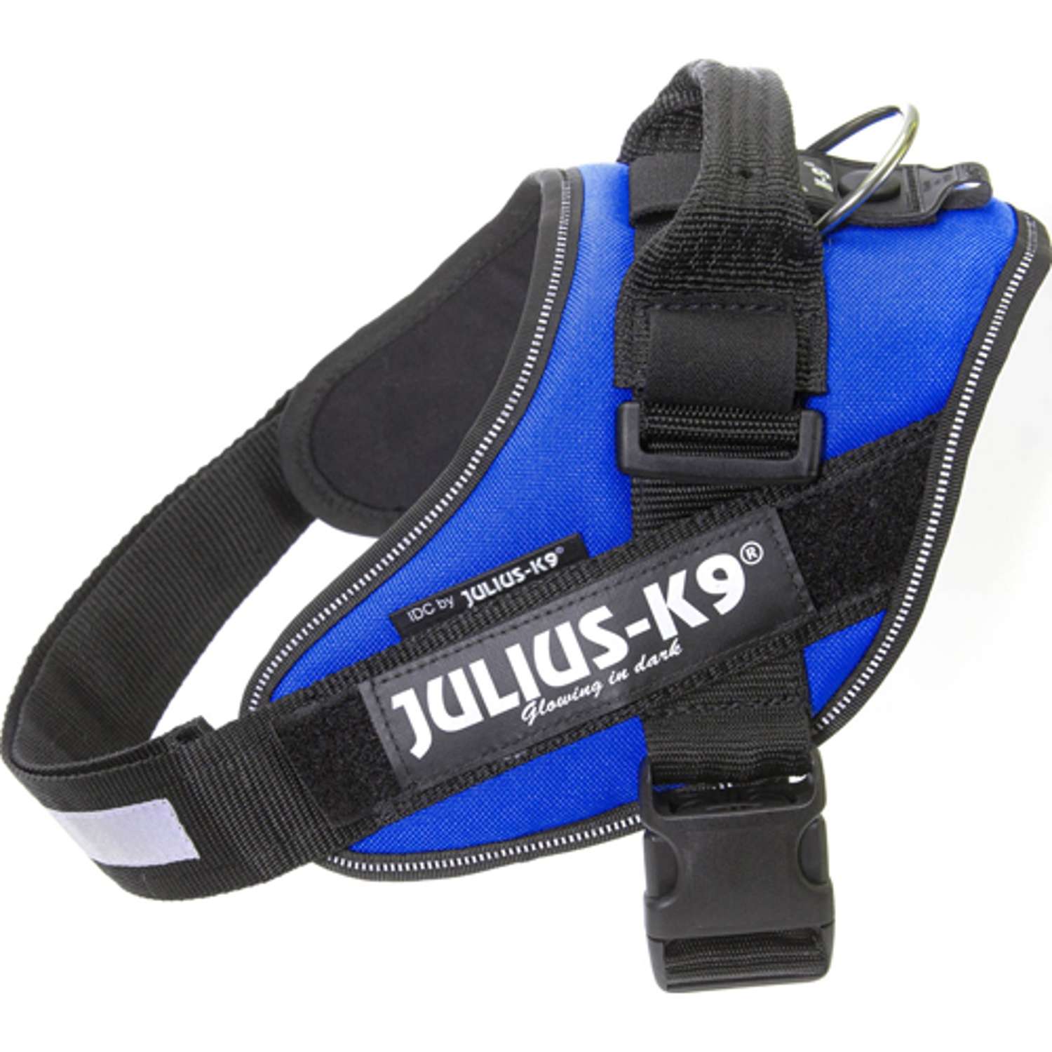 K9 IDC sele, str.: 0, blå 58-76 cm