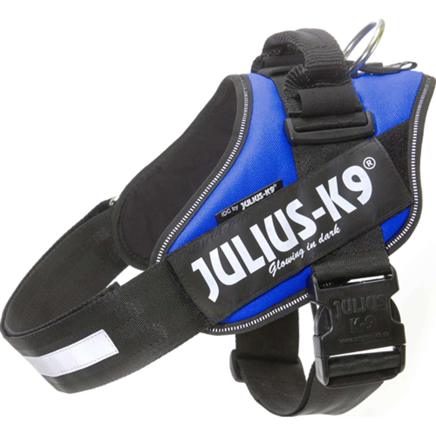 K9 IDC sele, str.: 3, blå 82-115 cm
