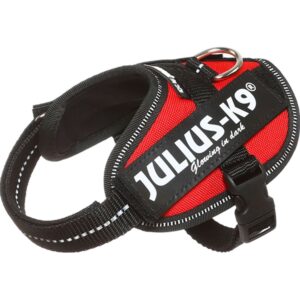 K9 IDC sele, str.: Baby 2, rød 33-45 cm