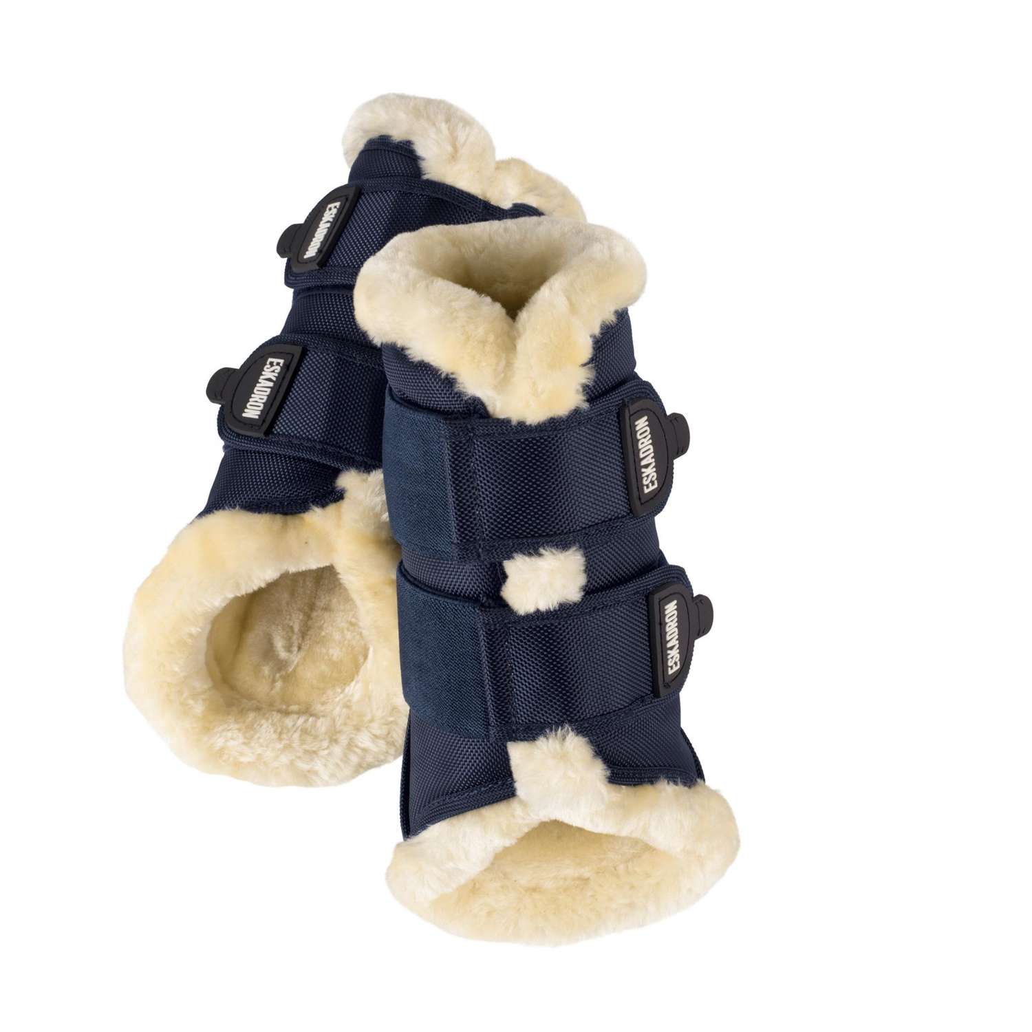 Eskadron FAUXFUR-BOOTS gamasher - Dark blue / Navy - L
