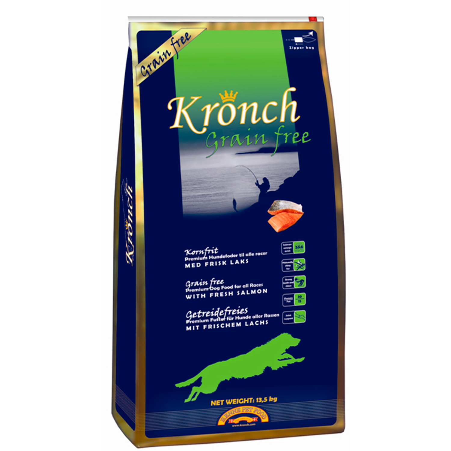Kronch Grain Free - 13,5 kg. - Hundefoder
