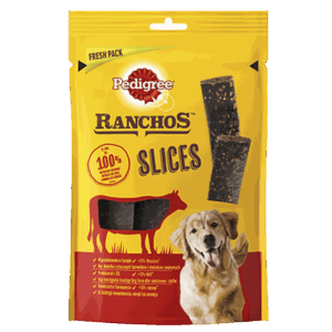 Pedigree Ranchos Okse Slices 4 stk