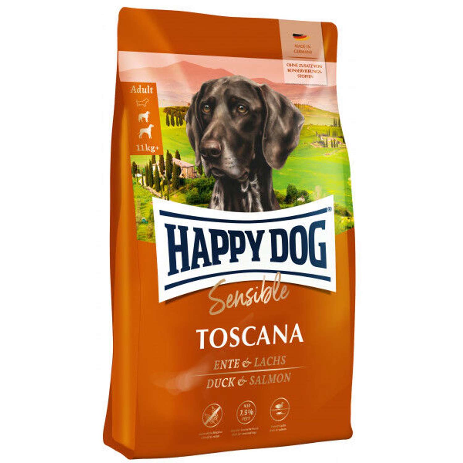 Happy Dog Sensible Toscana - 11 kg - Hundefoder