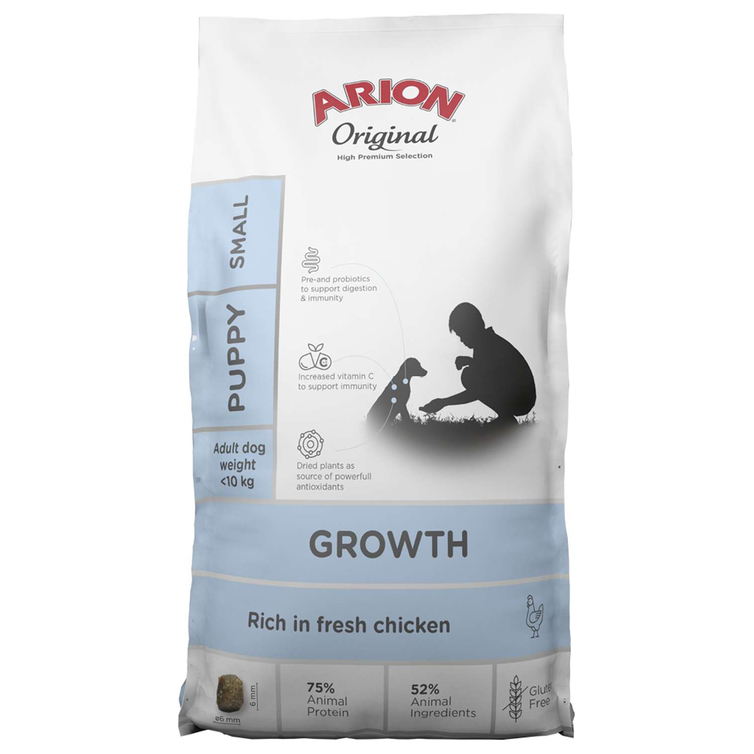 ARION Original Growth Chicken Small - 7 kg - Hundefoder