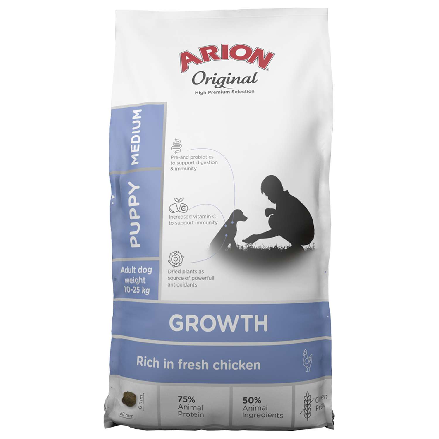 ARION Original Growth Chicken Medium - 2 kg - Hundefoder